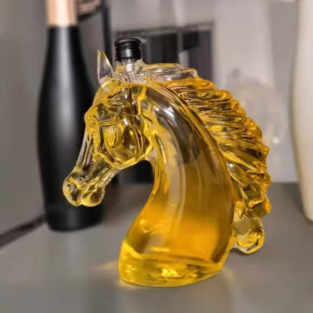 위스키 병 새겨진 말 머리 모양 유리 디캔터 위스키 버 - Glass Decanter Whiskey 리뷰 및 가격
