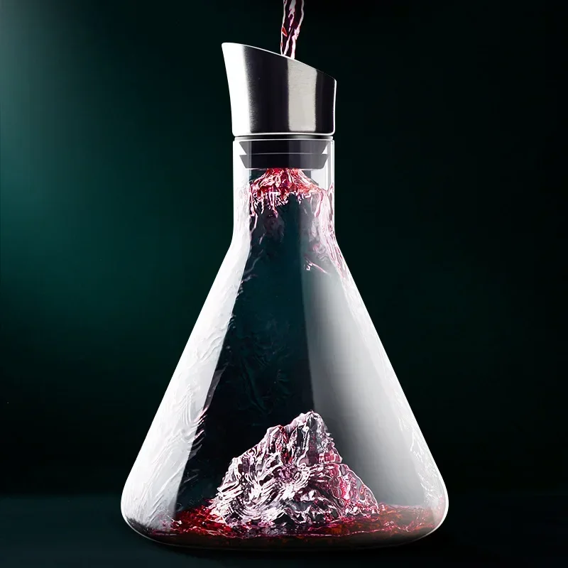 1500ML 위스키 디캔터 와인 디캔터 무연 크리스탈  - Glass Decanter Whiskey 리뷰 및 가격