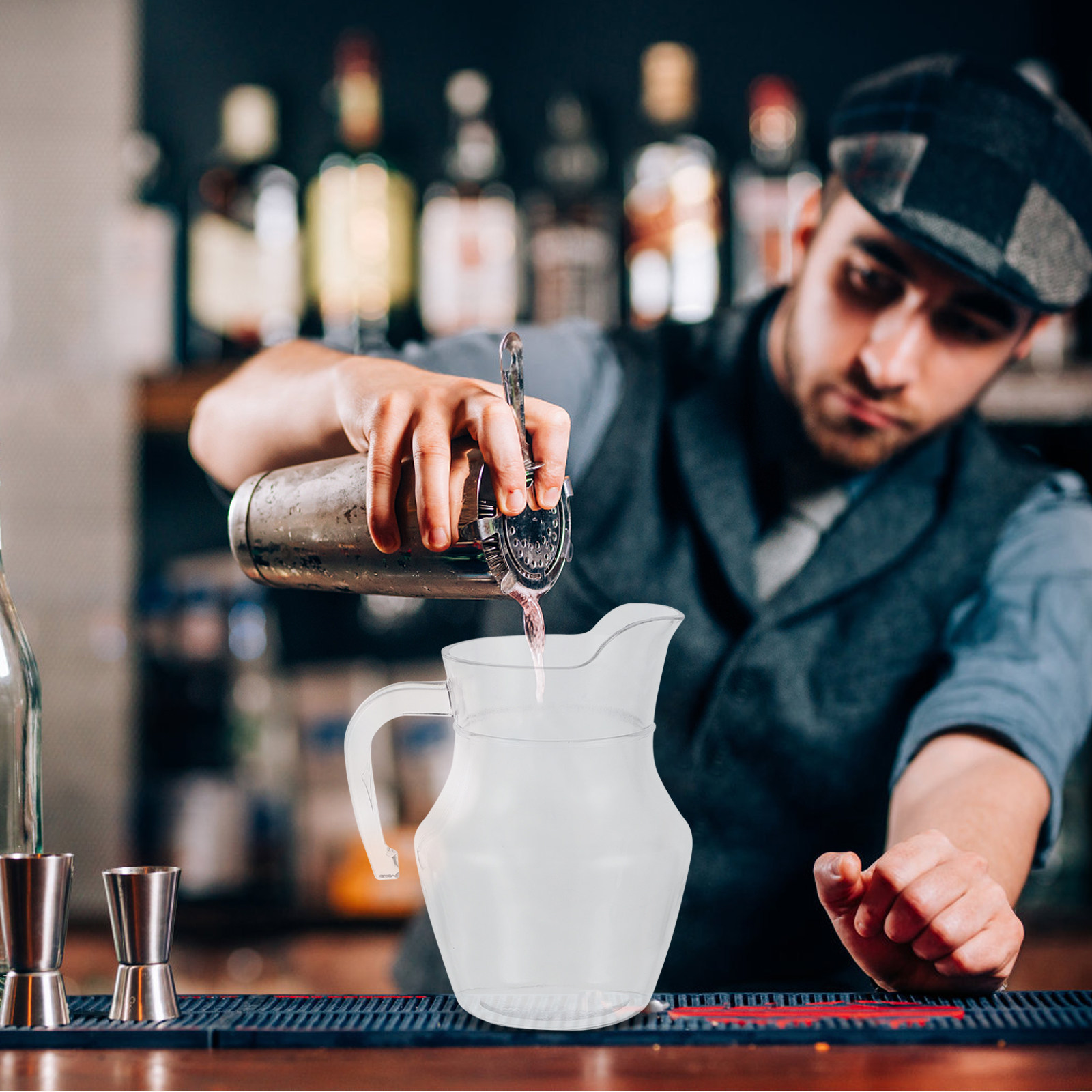 1개입 와인 디스펜서 넓은 입구 투명 액체 용기 와인  - Glass Decanter Whiskey 리뷰 및 가격